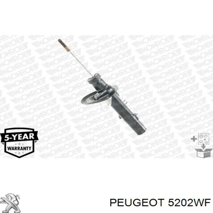 Купити 5202WF Peugeot/Citroen Амортизатор передній, правий