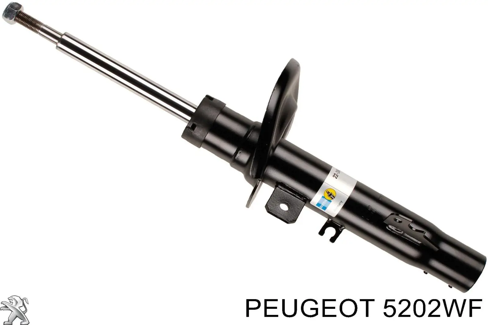 Амортизатор передній, правий Peugeot/Citroen 5202WF ціна, від 37.61 USD