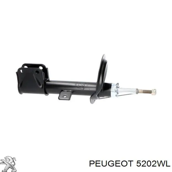Амортизатор передньої підвіски, лівий Peugeot/Citroen 5202WL ціна, від 37.12 USD