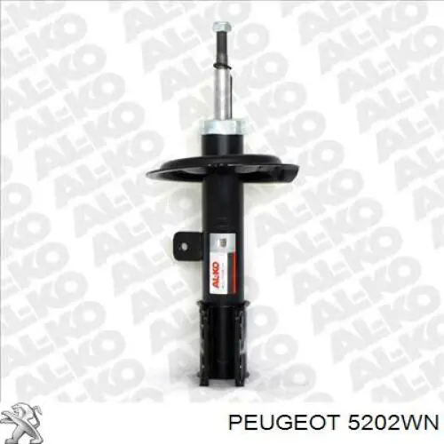 Амортизатор передній, правий Peugeot/Citroen 5202WN ціна, від 38.52 USD