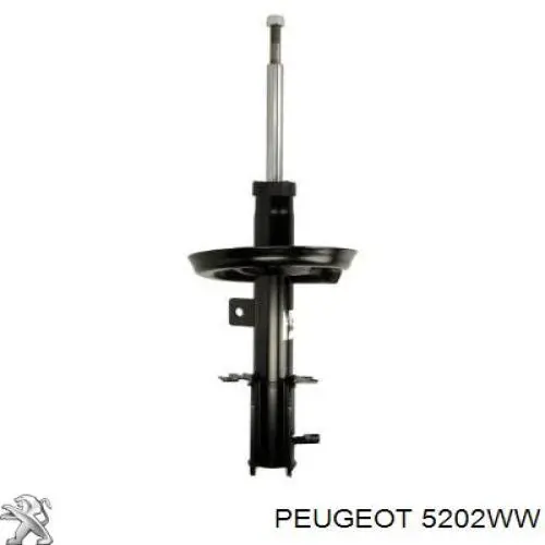 Стійка передня, ліва Peugeot/Citroen 5202WW