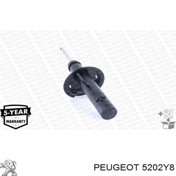 Амортизатор передньої підвіски, лівий Peugeot/Citroen 5202Y8 ціна, від 2306.00 UAH