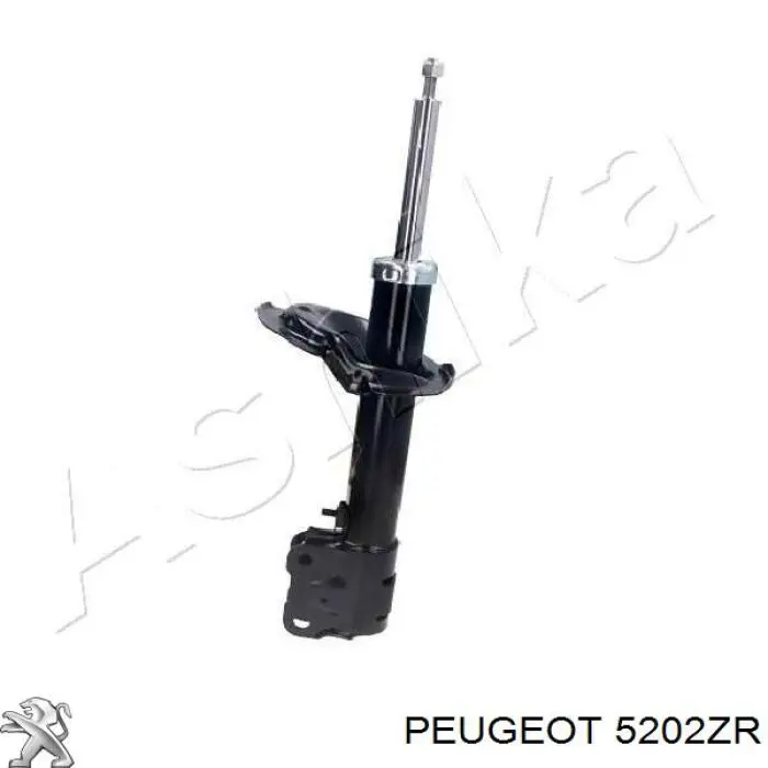 Амортизатор передній, правий Peugeot/Citroen 5202ZR ціна, від 59.67 USD