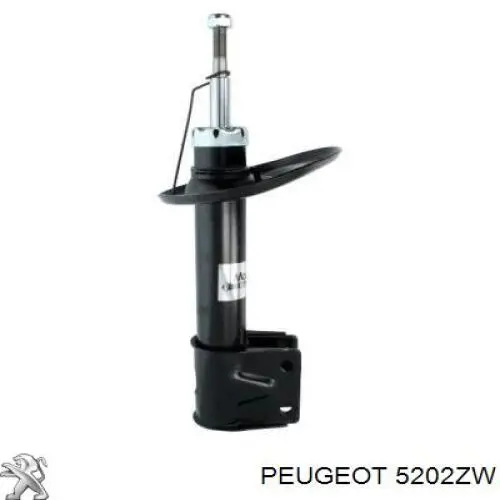 Амортизатор передній, правий Peugeot/Citroen 5202ZW ціна, від 41.11 USD