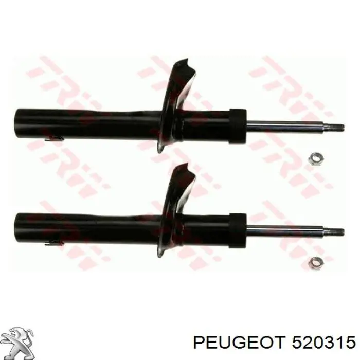 Стойка амортизатора передняя Peugeot/Citroen 520315 ціна, від 41.73 USD