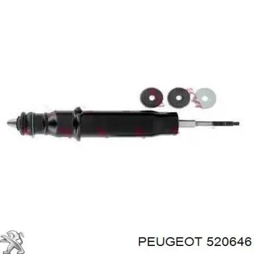 Купити 520646 Peugeot/Citroen Стійка амортизатора задня