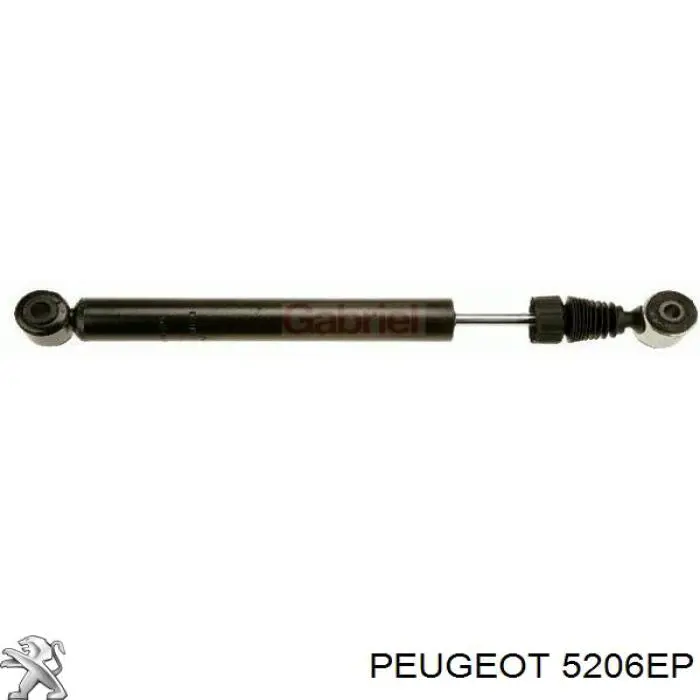  Амортизатор задній Peugeot 607 