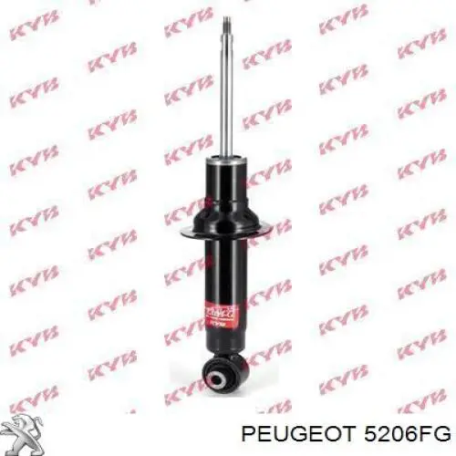 Купити 5206FG Peugeot/Citroen Стійка амортизатора задня