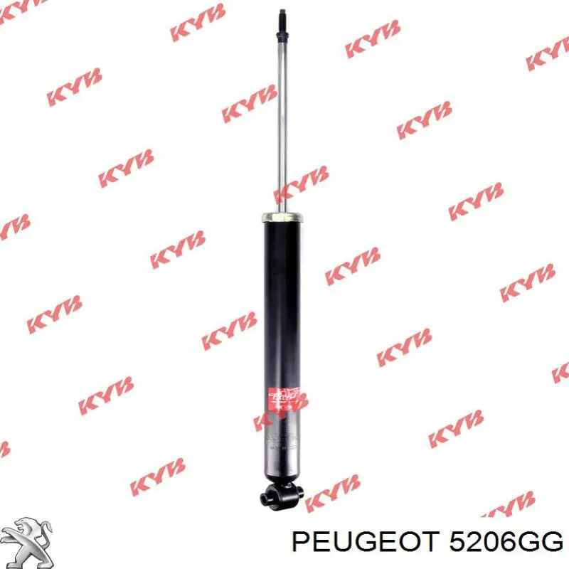 Амортизатор задній Peugeot/Citroen 5206GG ціна, від 45.90 USD