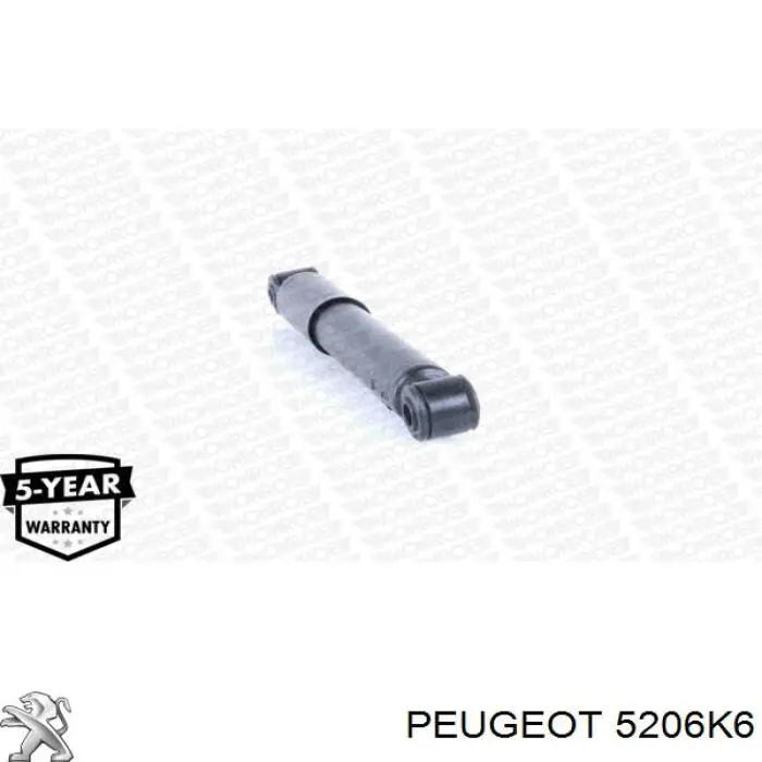Купити 5206K6 Peugeot/Citroen Стійка амортизатора задня