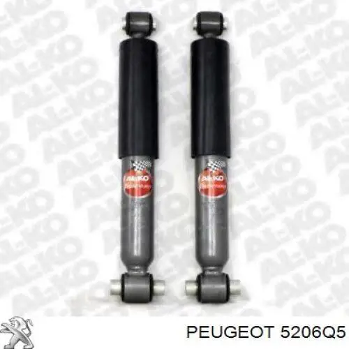 Амортизатор задній Peugeot/Citroen 5206Q5 ціна, від 40.53 USD