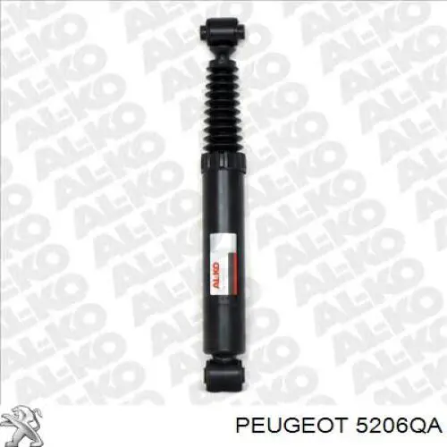 Купити 5206QA Peugeot/Citroen Стійка амортизатора задня