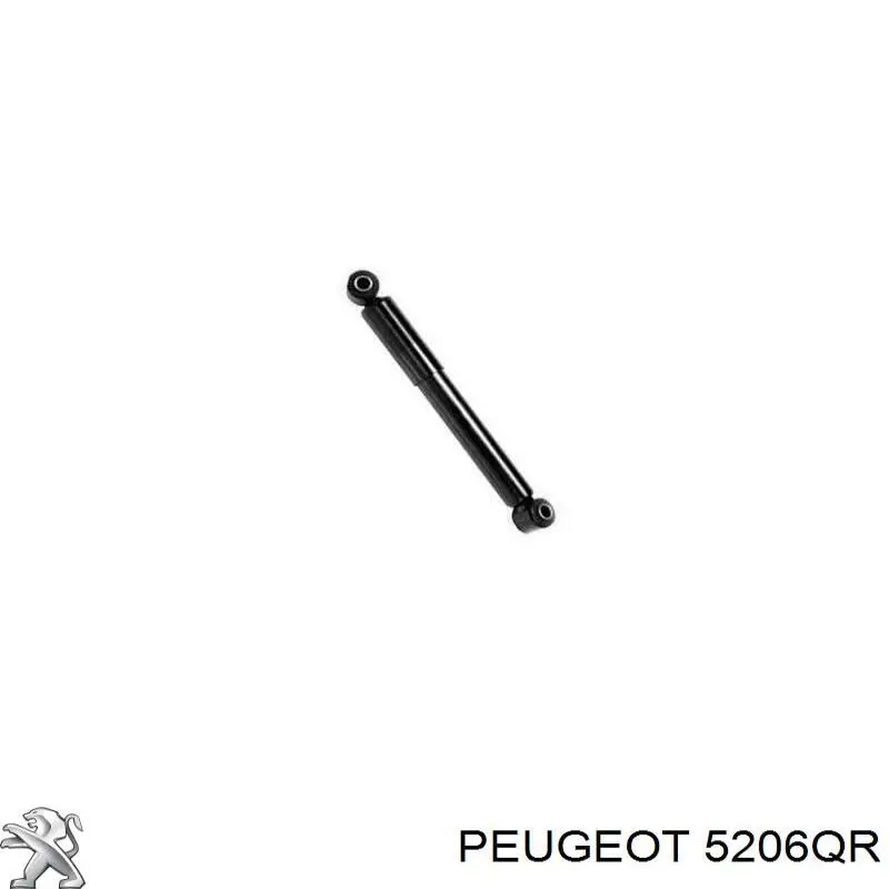 Амортизатор задній 5206QR Peugeot/Citroen