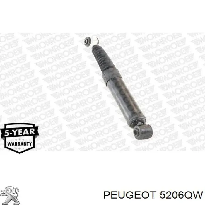Купити 5206QW Peugeot/Citroen Стійка амортизатора задня