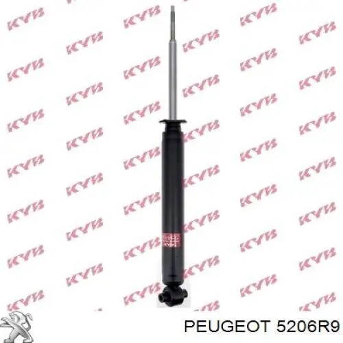 Купити 5206R9 Peugeot/Citroen Стійка амортизатора задня