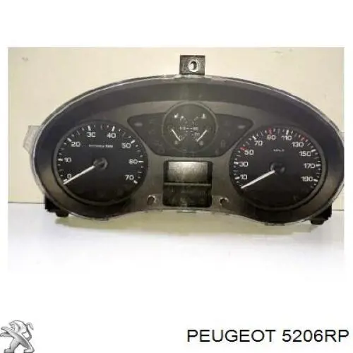 Задній амортизатор Peugeot/Citroen 5206RP