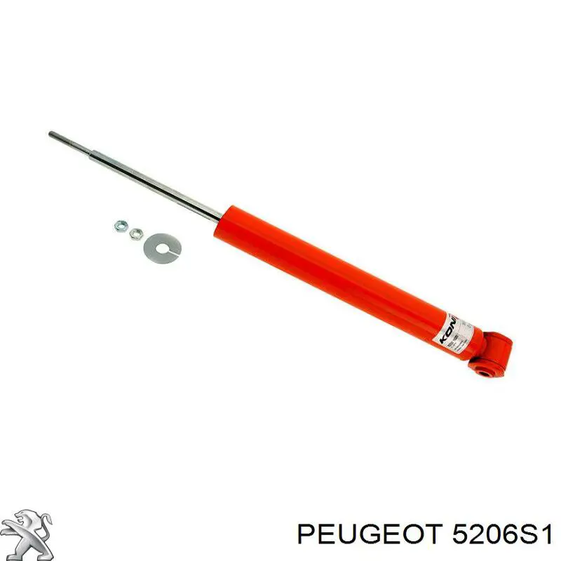 Амортизатор задній 5206S1 Peugeot/Citroen
