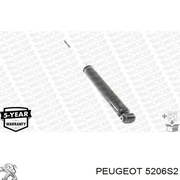 Купити 5206S2 Peugeot/Citroen Стійка амортизатора задня