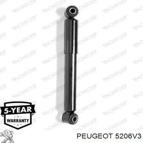 Амортизатор задній Peugeot/Citroen 5206V3 ціна, від 24.91 USD