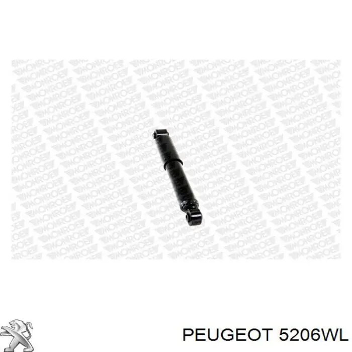 Купити 5206WL Peugeot/Citroen Стійка амортизатора задня