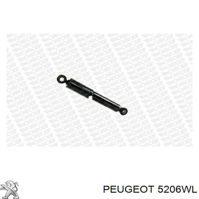 Амортизатор задній Peugeot/Citroen 5206WL ціна, від 34.96 USD