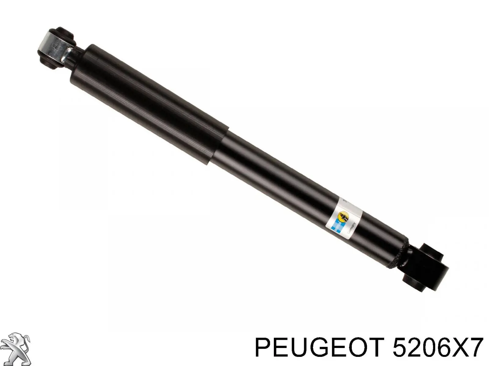 Купити 5206X7 Peugeot/Citroen Стійка амортизатора задня