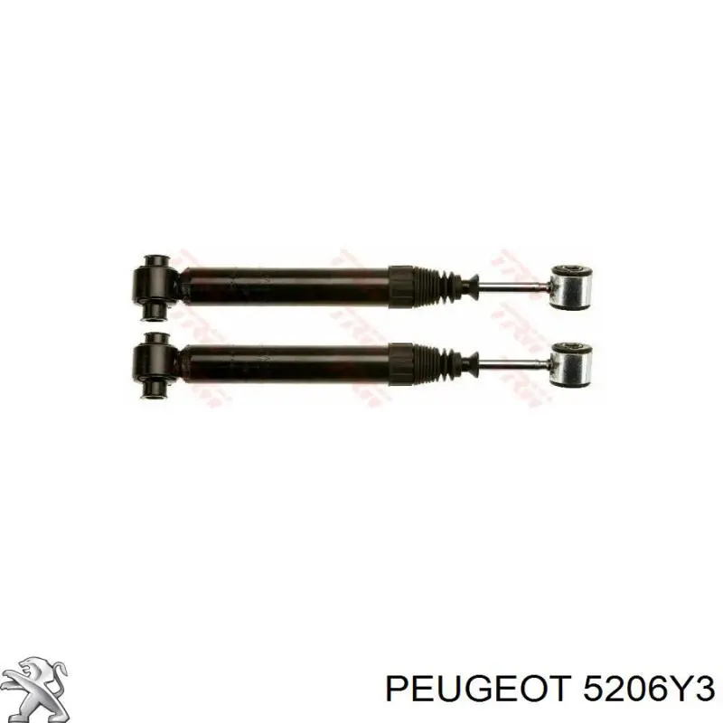Амортизатор задній Peugeot/Citroen 5206Y3 ціна, від 24.07 USD