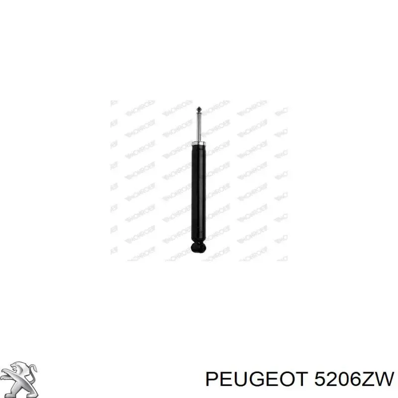 Амортизатор задній Peugeot/Citroen 5206ZW ціна, від 52.58 USD