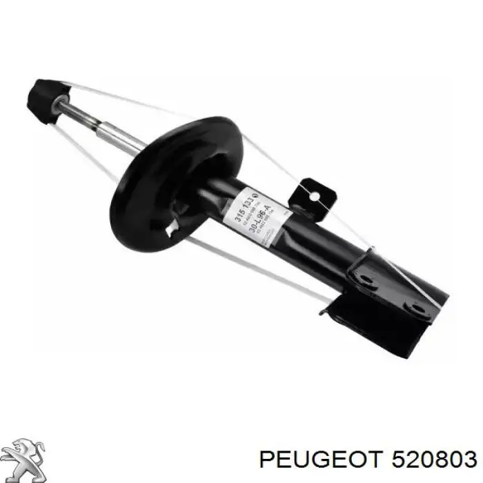 Купити 520803 Peugeot/Citroen Амортизатора передній лівий