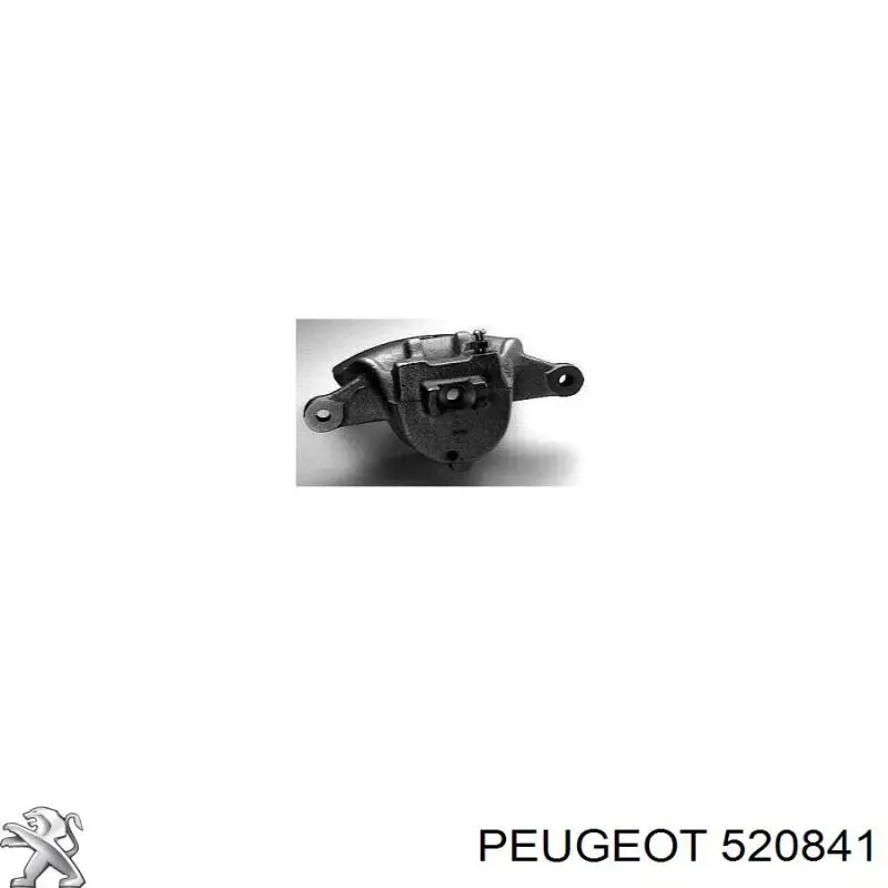 520841 Peugeot/Citroen Стійка передня
