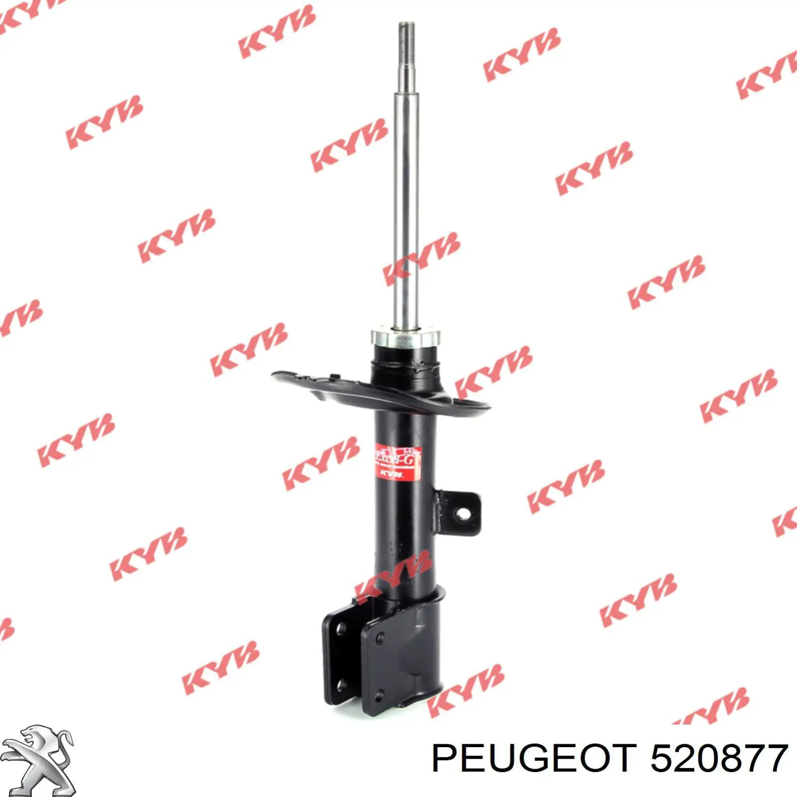Амортизатор передньої підвіски, лівий Peugeot/Citroen 520877 ціна, від 51.46 USD