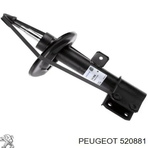 Купити 520881 Peugeot/Citroen Амортизатора передній лівий