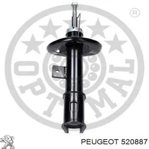 Амортизатора передній лівий 520887 Peugeot/Citroen