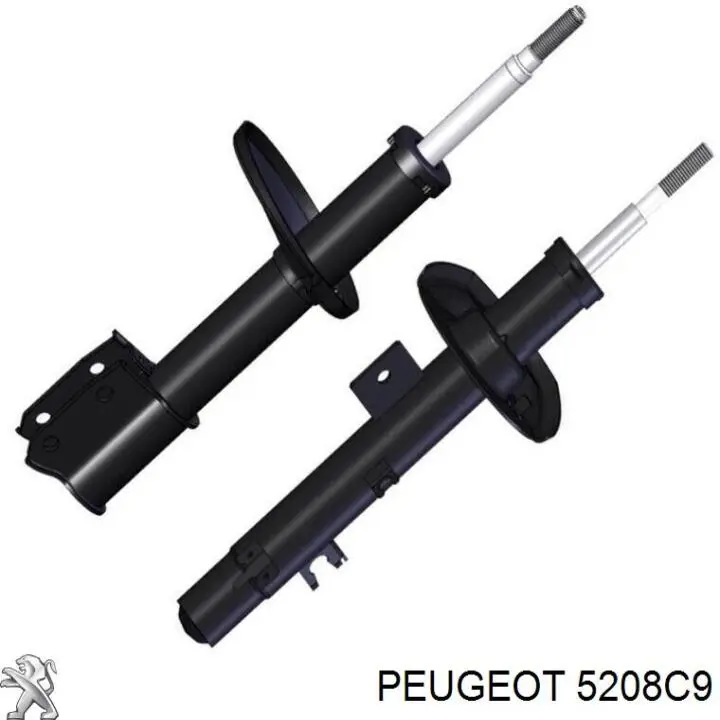 Купити 5208C9 Peugeot/Citroen Амортизатор передній, правий