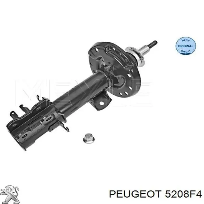 Амортизатор передньої підвіски, лівий Peugeot/Citroen 5208F4 ціна, від 43.12 USD