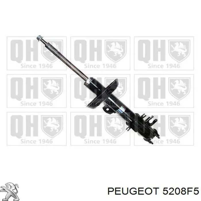 Амортизатор передній, правий Peugeot/Citroen 5208F5 ціна, від 43.18 USD