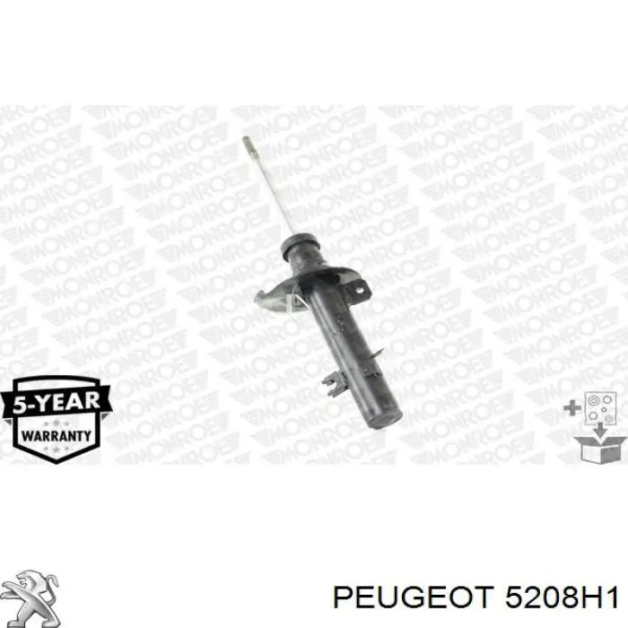 Стійка передня, ліва Peugeot/Citroen 5208H1