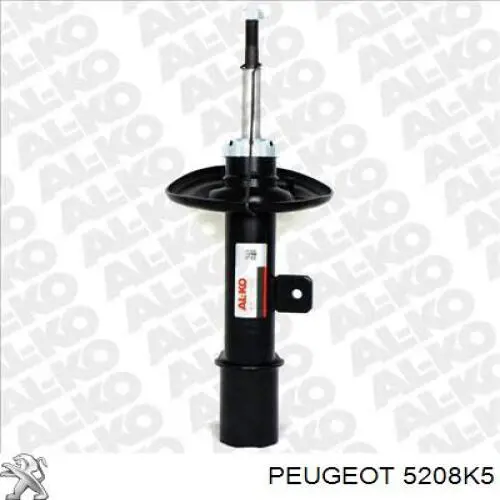 Амортизатор передній, правий Peugeot/Citroen 5208K5 ціна, від 48.27 USD