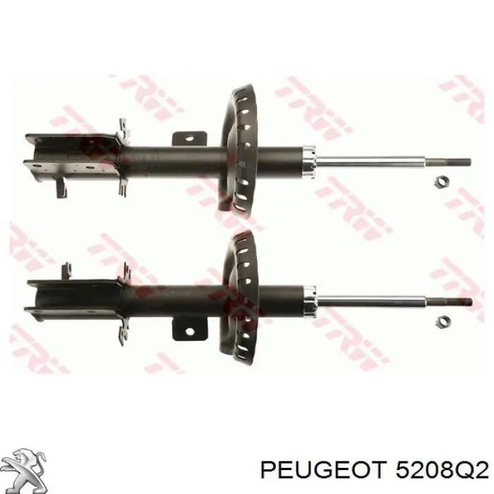 5208Q2 Peugeot/Citroen амортизатор передній, лівий