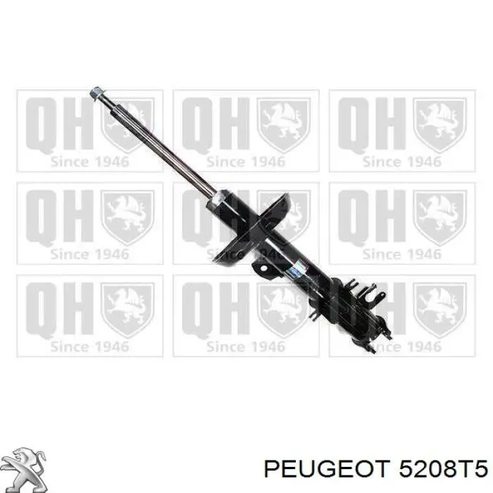 Купити 5208T5 Peugeot/Citroen Амортизатор передній, правий