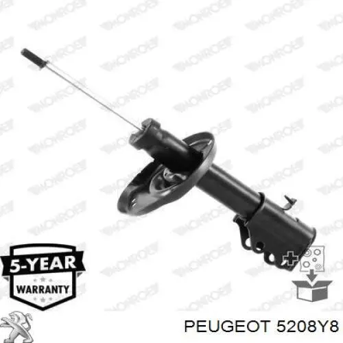5208Y8 Peugeot/Citroen Амортизатор передньої підвіски