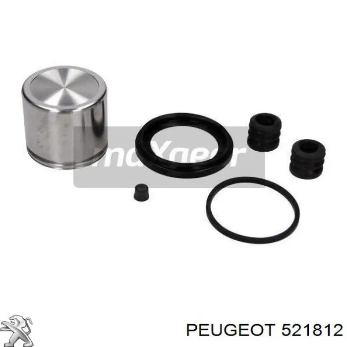 521812 Peugeot/Citroen Захист амортизатора заднього