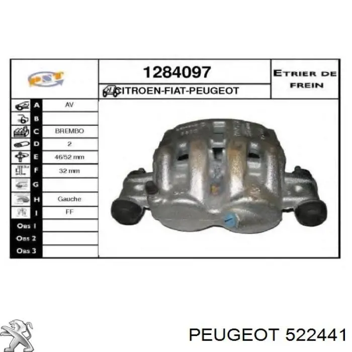  522441 Peugeot/Citroen