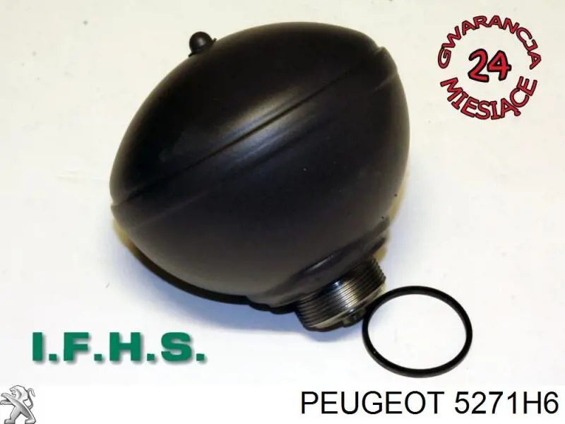 Купити 5271H6 Peugeot/Citroen Гідроакумулятор системи амортизації, передній