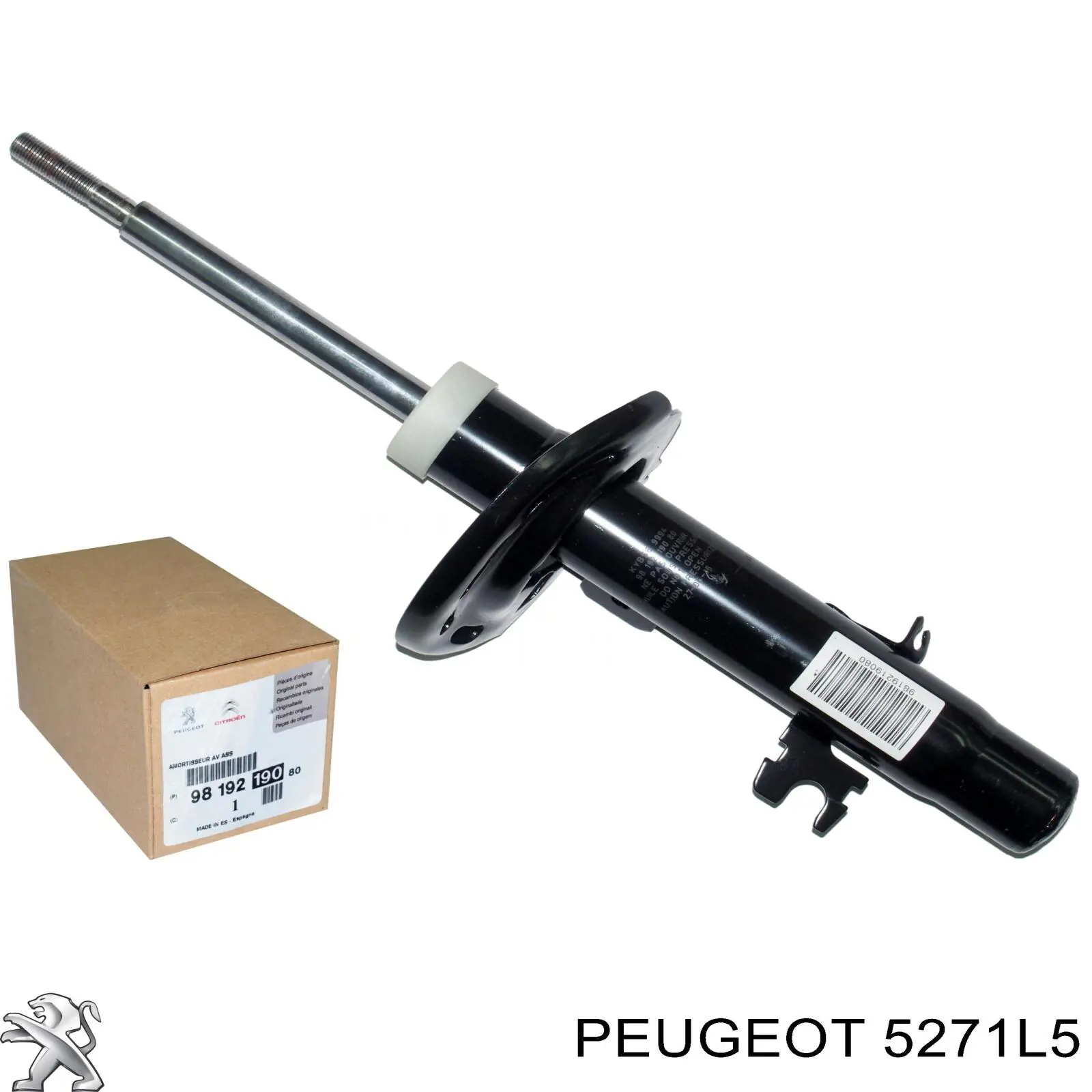 Амортизатор передньої підвіски, лівий Peugeot/Citroen 5271J5 ціна, від 432.29 USD