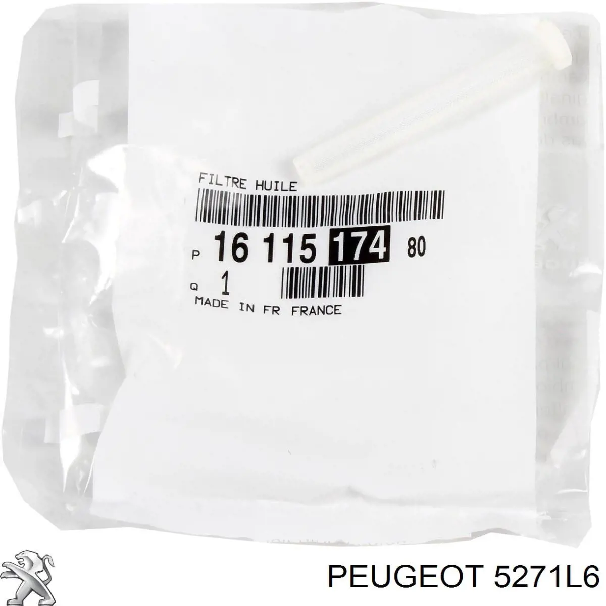 Амортизатор передній, правий Peugeot/Citroen 5271K8 ціна, від 443.19 USD