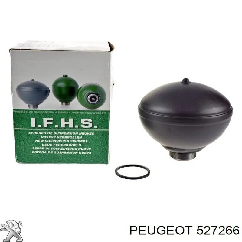 Купити 527617 Peugeot/Citroen Гідроакумулятор системи амортизації, задній