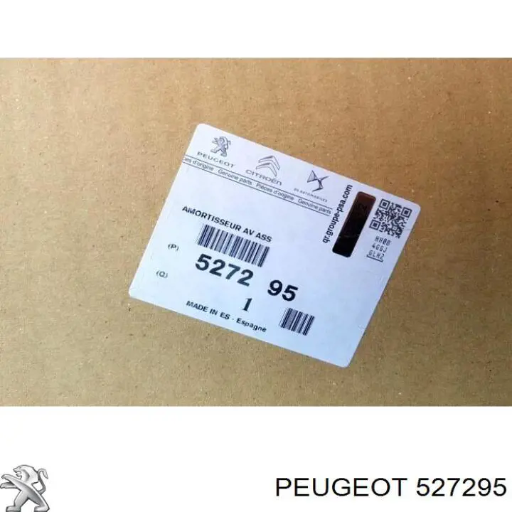 Купити 527295 Peugeot/Citroen Стійка амортизатора задня