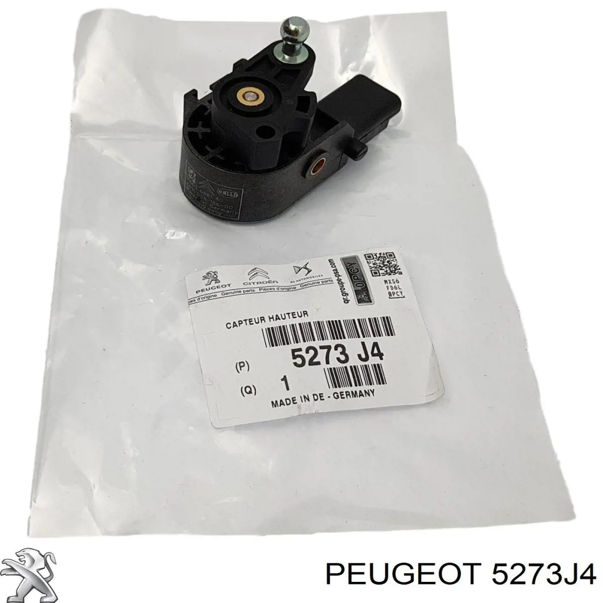 Датчик рівня положення кузова, передній Peugeot/Citroen 5273J4 ціна, від 81.06 USD