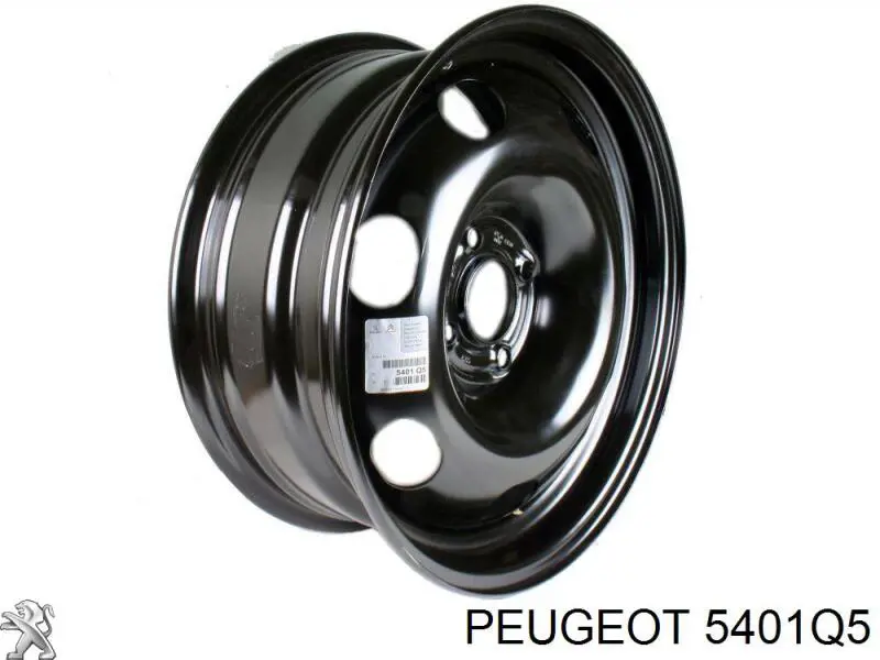5401Q5 Peugeot/Citroen диск колісний стальний (штампований)